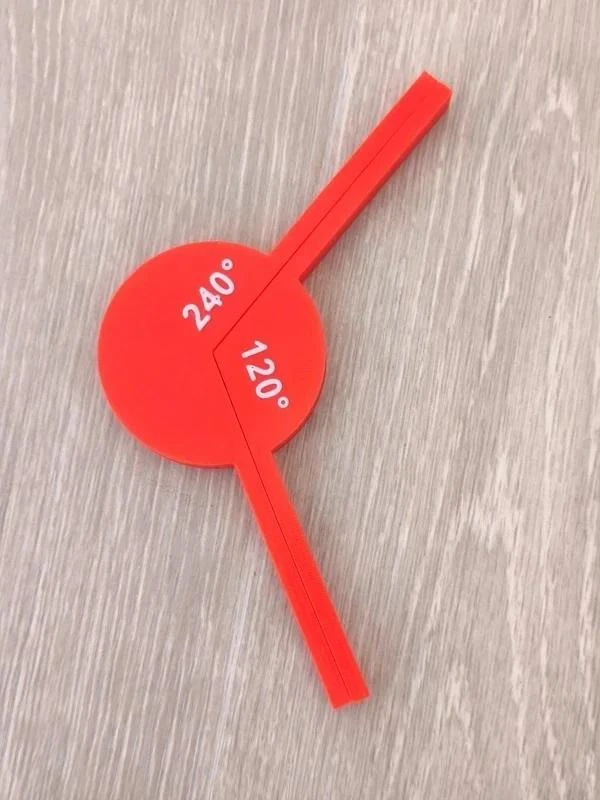 Educational tool set for measuring angles – photo 4